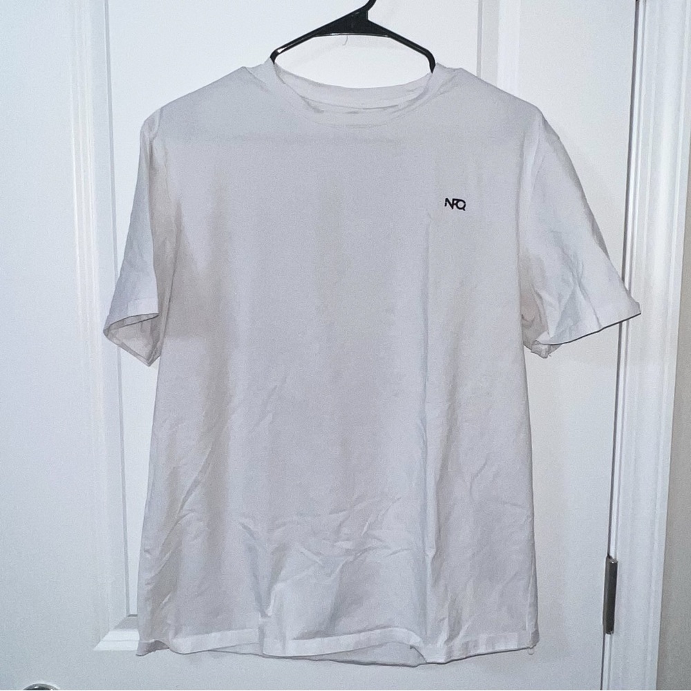 NFQ Men’s “Freedom Eagle" Training Tee - Large - White